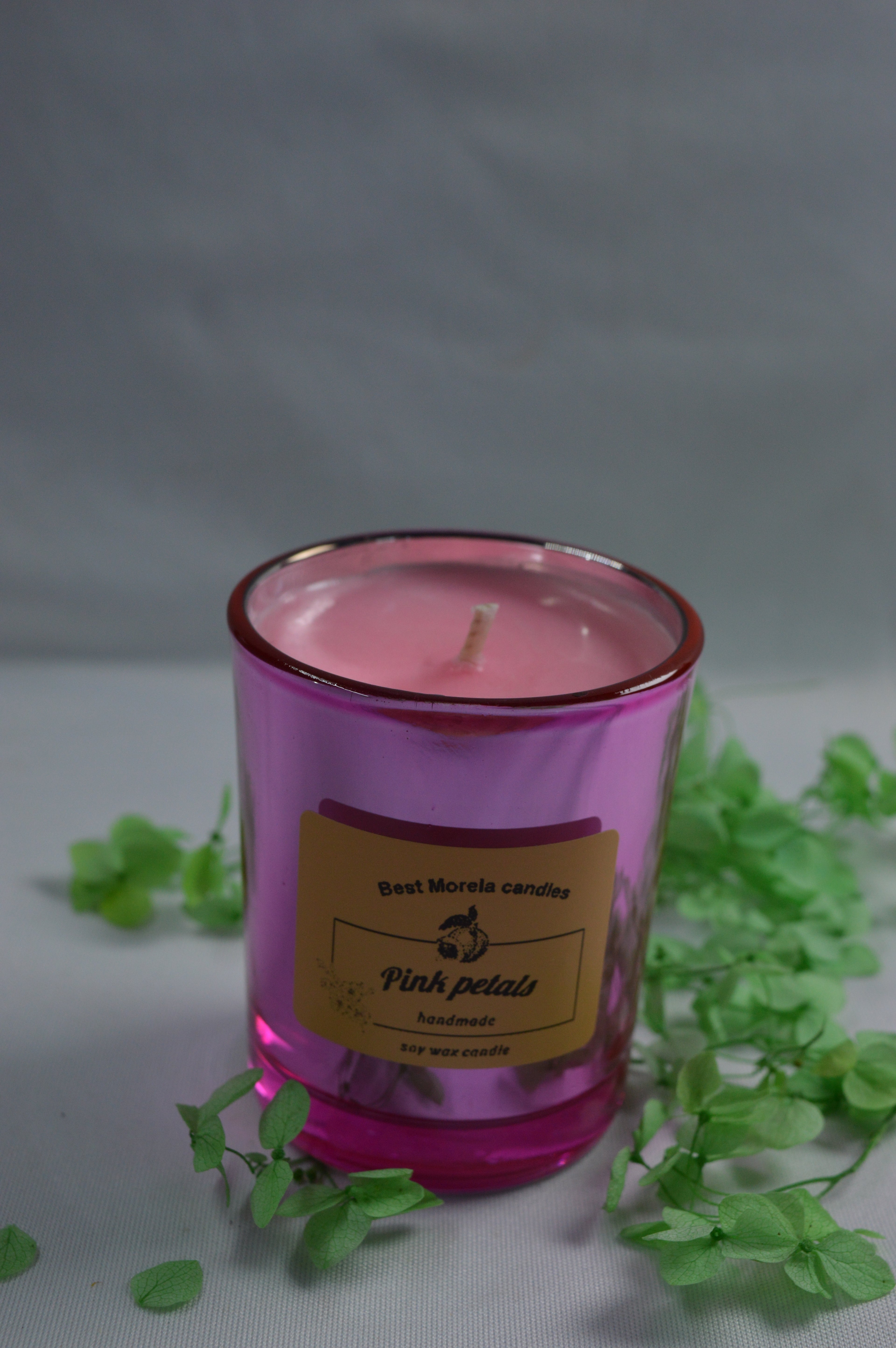 Pink Petals Candle