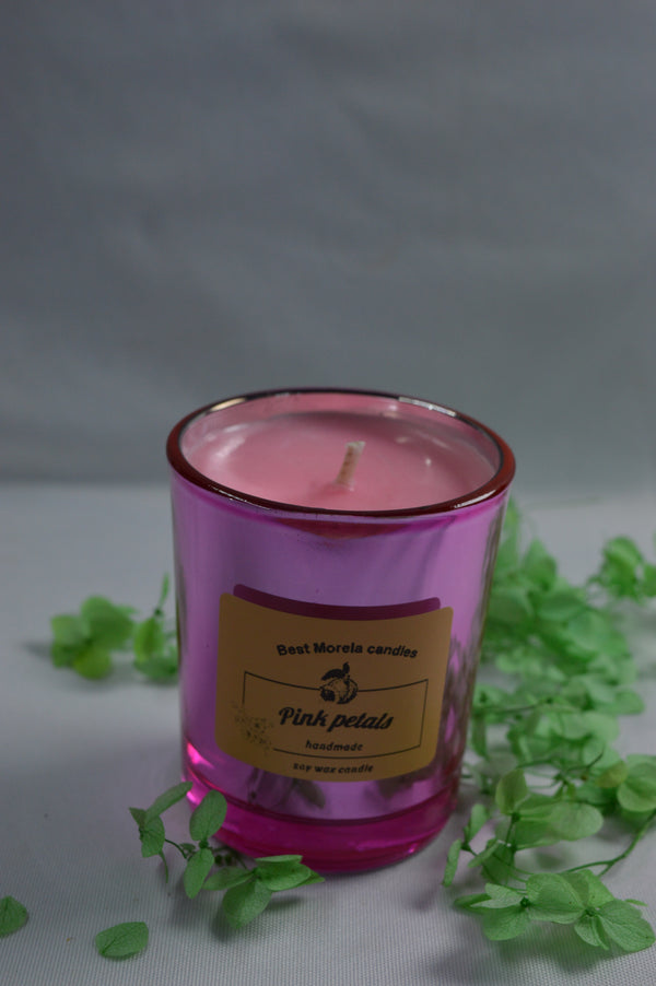 Pink Petals Candle